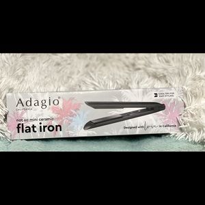 Adagio Not So Mini Ceramic Flat Iron. New, never used.